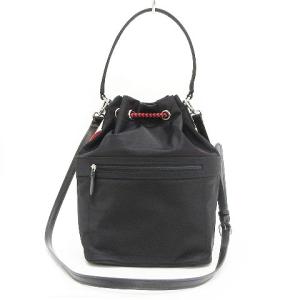 COLE HAAN ショルダーバッグ ハンド 2way 巾着 黒