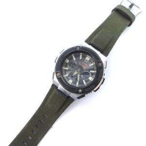 CASIO G-SHOCK 美品 GST-W330AC G-STEEL Gスチール MULTI BAND 6 マルチバンド 6 腕時計 電波ソーラー アナデジ