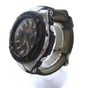 CASIO G-SHOCK 美品 GST-W330AC G-STEEL Gスチール MULTI BAND 6 マルチバンド 6 腕時計 電波ソーラー アナデジ