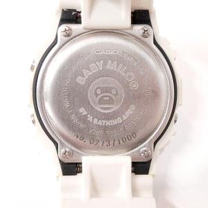 CASIO G-SHOCK ×A BATHING APE BAPE BABY MILO 腕時計 デジタル クオーツ ホワイト