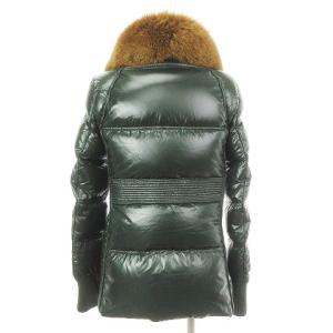 TATRAS ダウンジャケット フォックスファー 36 グリーン