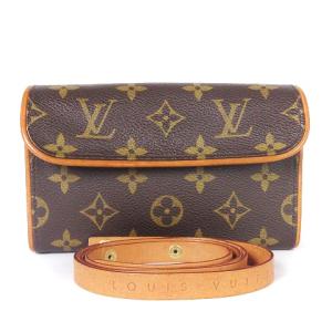 モノグラム ポシェット フロランティーヌ ウエストバッグ M51855 ブラウン XS