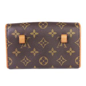 LOUIS VUITTON モノグラム ポシェット フロランティーヌ ウエストバッグ M51855 ブラウン XS