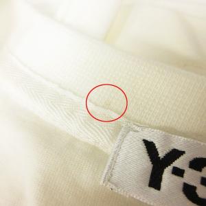 Y-3 クルーネック ロングスリーブ Tシャツ カットソー ロゴ DP0569 オフホワイト XL