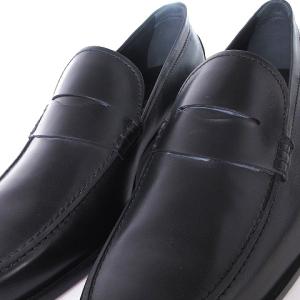 TOD'S コインローファー  レザー 黒  10