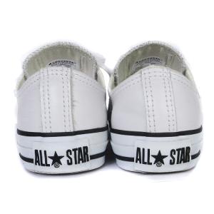 CONVERSE LEA ALL STAR OX スニーカー レザー オックス 1B905 白 ホワイト 23cm 靴