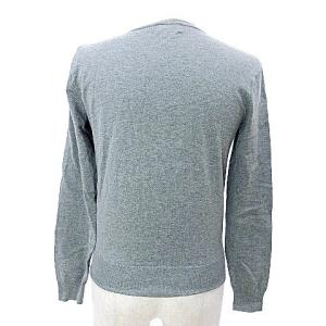 POLO RALPH LAUREN カーディガン ニット 長袖 クルーネック コットン ワンポイント ポニー XS グレー