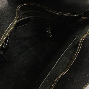 ANYA HINDMARCH ハンドバッグ トート レザー ブラック 黒