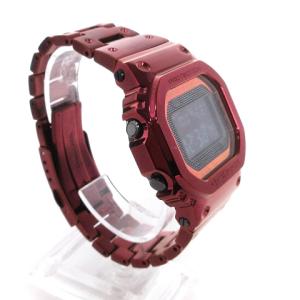 CASIO G-SHOCK FULL METAL 腕時計 デジタル 電波ソーラー GMW-B5000RD-4JF ボルドー