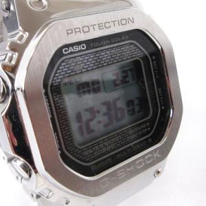 CASIO G-SHOCK FULL METAL 腕時計 デジタル 電波ソーラー GMW-B5000D-1JF シルバー