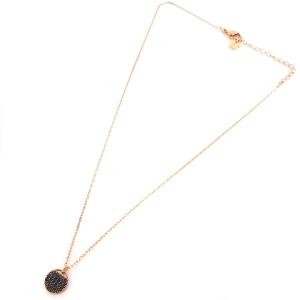 SWAROVSKI ジンジャー GINGER ネックレス ペンダント 5431884 ローズゴールドカラー ブラック系 アクセサリー SM0
