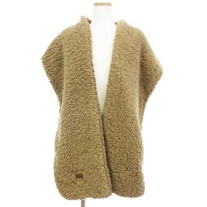 UGG australia マフラー ストール ボア 茶系 ブラウン SM0