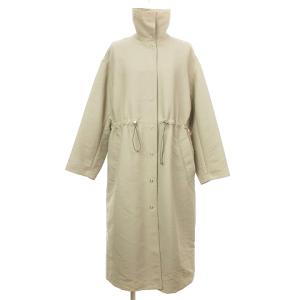 BEAUTY&YOUTH UNITED ARROWS ダブルクロス ツイル ドローストリング コート 1625-112-4521 ベージュ S SM