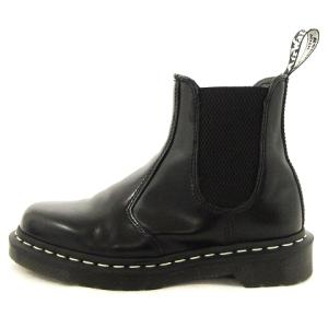 Dr.Martens 2976 チェルシーブーツ サイドゴア レザー UK4 ブラック 