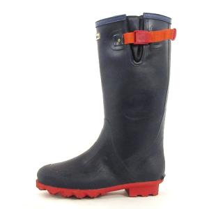 Columbia レインブーツ 長靴 ロング ラバーロゴ YU3472-587 紺 ネイビー 24cm