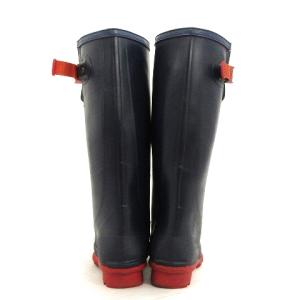 Columbia レインブーツ 長靴 ロング ラバーロゴ YU3472-587 紺 ネイビー 24cm