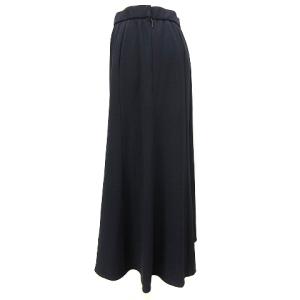 Leilian ホワイトレーベル スカート フレア 膝下 紺 ネイビー 11 SM0