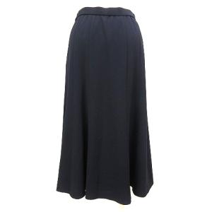 Leilian ホワイトレーベル スカート フレア 膝下 紺 ネイビー 11 SM0