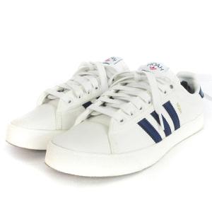 ノア NOAHコラボ 美品 アドリア ADRIA スニーカー キャンバス GZ4805 白 コアホワイト 25.5