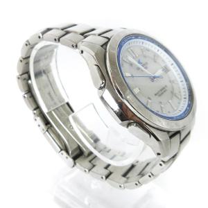 CASIO オシアナス 腕時計 アナログ 電波ソーラー デイト OCW-T100TD-7AJF 文字盤 白 ホワイト ウォッチ SM0