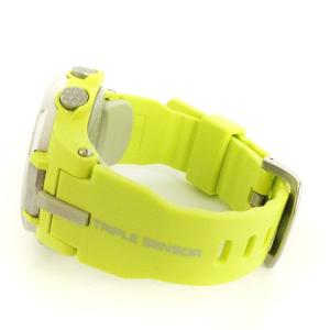 CASIO PRO TREK プロトレック  腕時計 ソーラー電波 タフ デジタル PRW-3000-9BJF 黄 イエロー ウォッチ