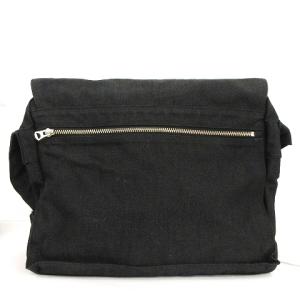 PORTER 吉田カバン SMOKY スモーキー ショルダーバッグ メッセンジャー ベルクロ フラップ 黒 ブラック SM0