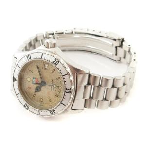 TAG Heuer プロフェッショナル 200M 腕時計 972.008 アナログ クオーツ デイト シルバーカラー ウォッチ SM0
