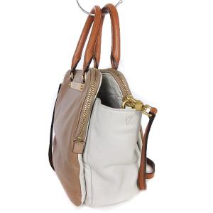MARC by MARC JACOBS ハンドバッグ ショルダー 2way レザー 茶 ベージュ ブラウン 鞄 SM0