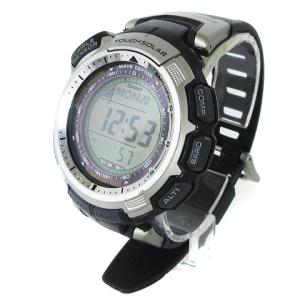CASIO プロトレック PRO TREK 腕時計 トリプルセンサー マルチバンド5 電波 ソーラー PRW-1300J シルバーカラー