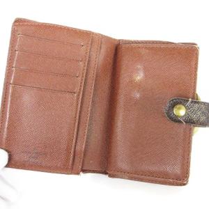 LOUIS VUITTON モノグラム ポルトモネ・ビエヴィエノワ 二つ折り 財布 M61663 がま口 ブラウン系 ウォレット