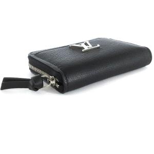 LOUIS VUITTON ジッピー コインパース カーフレザー 小銭入れ カード ラウンドファスナー ノワール ブラック