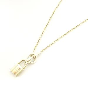 HERMES カデナ ネックレス 南京錠 Ag925 シルバー