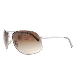 Ray-Ban ガンメタル サングラス ティアドロップ ブラウンレンズ シルバカラー 6415 アイウェア AA