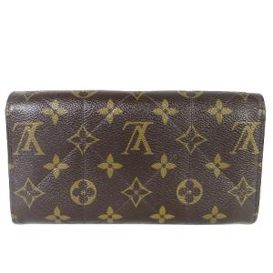 LOUIS VUITTON M66556 モノグラム ポルトフォイユ サラ エトワール 長財布 回転式ロック ブラウン