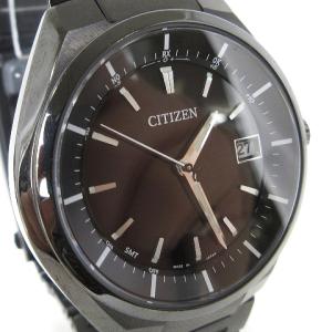 CITIZEN WNW-21A H128-R007971 アテッサ 腕時計 アナログ エコドライブ デイト 黒