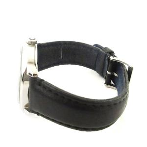 PAUL SMITH ソーラー 腕時計 アナログ 3針 レザーベルト E031-S070481 文字盤黒 黒 ブラック SM0