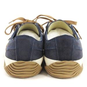 SPINGLE MOVE  スニーカー ローカット ヌバック レザー SPM-243 ネイビー 紺 L 26.5cm位 SM0