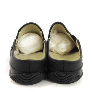 SPINGLE MOVE スリッポンシューズ クロッグサンダル シボ革 レザー 牛革 SPM-725 黒 ブラック L 26.5cm位 SM0