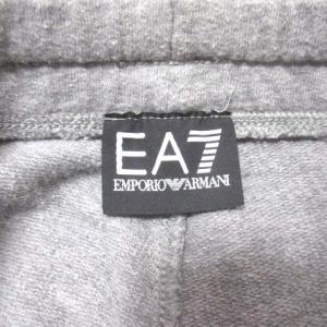 EMPORIO ARMANI EA7 パンツ ジョガーロゴ グレー スウェット ロゴプリント S 175