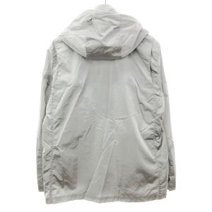 BLACK LABEL CRESTBRIDGE パーカー ジャケット ジップアップ ナイロン フード 2way グレー LL SM0