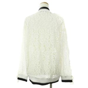 LANVIN en Bleu レース ブルゾン 3936217 ジャケット 白 ホワイト 38