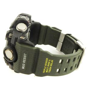 CASIO G-SHOCK MUDMASTER 腕時計 電波ソーラー タフ アナデジ GWG-1000-1A3JF 緑 文字盤黒