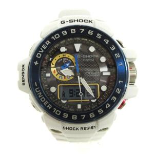 CASIO G-SHOCK GWN-1000E GULFMASTER 腕時計 電波ソーラー アナデジ ホワイト