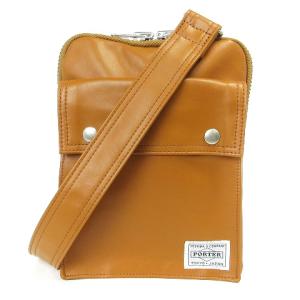 吉田カバン フリースタイル ショルダーバッグ ロゴ ワッペン 707-07146 キャメル 鞄 SM0