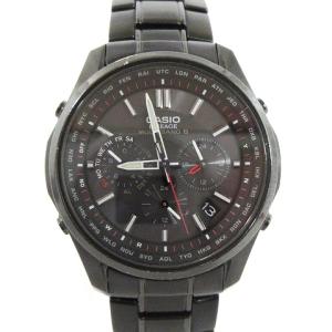 CASIO LINEAGE リニエージ 腕時計 タフソーラー クロノグラフ デイト LIW-M610 文字盤黒 ブラック ウォッチ SM0