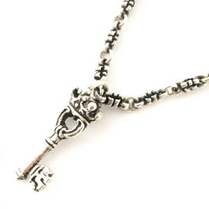 ROYALORDER ネックレス 鍵 キーモチーフ クラウン チェーン シルバー 925 総重量36.4g アクセサリー AA SM0