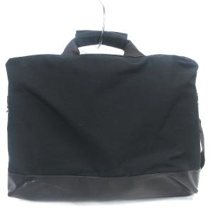 PORTER 吉田カバン マーガレットハウエル コラボ 2WAY ブリーフケース ショルダーバッグ ハンド コットン 黒 ブラック 鞄 SM0