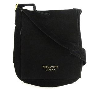 吉田カバン buena vista clasica  ブエナビスタ ショルダーバッグ フラップ スエード 黒 ブラック ECS