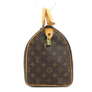 LOUIS VUITTON モノグラム スピーディ30 ミニボストンバッグ ハンド ミニ ブラウン