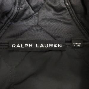 RALPH LAUREN キルティング 中綿 ジャケット ジャンパー 黒 ブラック S SM0